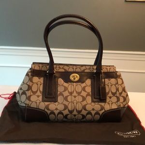 Coach satchel handbag